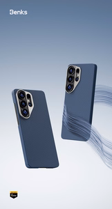Benks Magnetic Armor Tint Kevlar 1000D (B050) для Samsung Galaxy S26 Ultra синий
