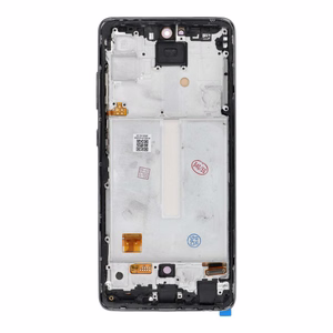 LCD ekranas skirtas SAMSUNG A52 5G / A52 HARD OLED su rėmu