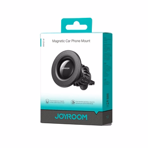 Automobilinis universalus telefono laikiklis Joyroom (JR-ZS406) tvirtinamas ant ventiliacijos grotelių, juodas