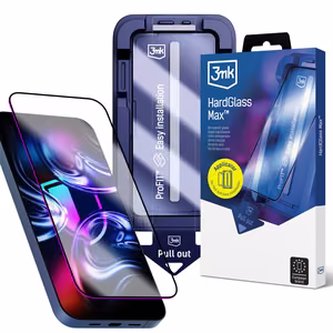 3mk HardGlass Max tempered glass for iPhone 13 / 13 Pro / 14 / 16e / 17e