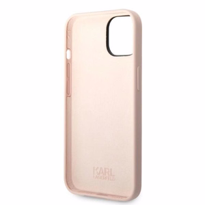 Karl Lagerfeld KLHCP14MSNCHBCP iPhone 14 Plus 6.7" kietasis dėklas rožinis/rožinis Silikoninis Choupette