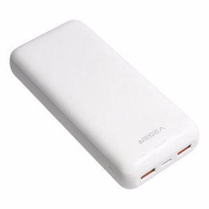 Powerbank Veger L20S (VP2039PD / W2039PD) PD QC3.0 2A 20W 20000 mAh white