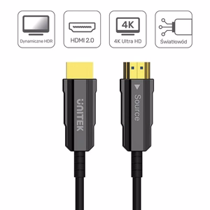 UNITEK HDMI 2.0 AOC 4K 60HZ 20M OPTINIS KABELIS