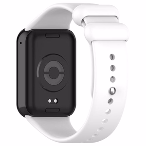 SILIKONINIS DIRŽELIS MI BAND 8 PRO /M8 PRO (12). BALTAS