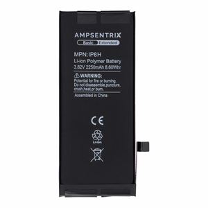AmpSentrix Basic baterija iPhone 8 (didelė talpa 2250 mAh)
