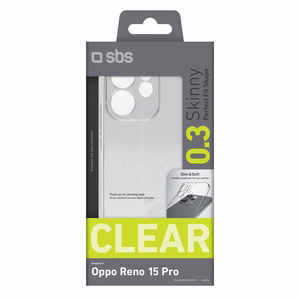 SBS Skinny dėklas skirtas Oppo Reno 15 Pro - skaidrus
