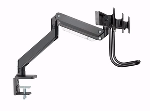 Gembird MA-DA3-03 monitoriaus laikiklis arba stovas 68,6 cm (27") Stalas Juoda