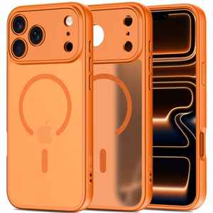 Tech-Protect BasicMag MagSafe dėklas iPhone 17 Pro oranžinis