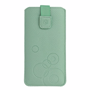 WONDER Deko Pouch Case (Size XL) for Iphone 15/15 Pro/Iphone 16/16 Pro/Samsung S24/S24 Plus/S25/S25 Plus/A53/A55 5G green