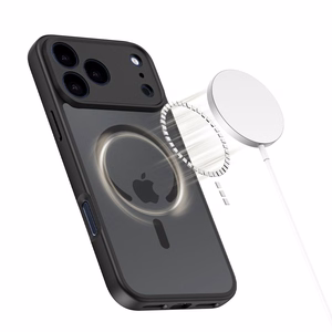Tech-Protect BasicMag Magnetinis dėklas telefonui iPhone 17 Pro Max - Matinis juodas