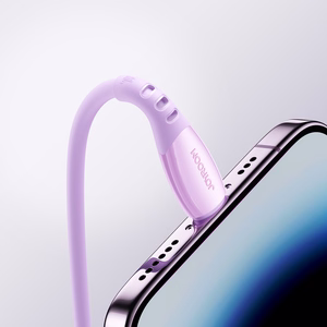 Joyroom S-A59 Vibrant Series 60W кабель USB-C — USB-C 1.2м фиолетовый