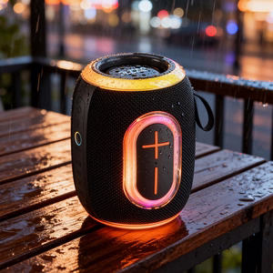 Dudao Y22 Belaidis Garsiakalbis with RGB Backlight Bluetooth 5.3 - juodas