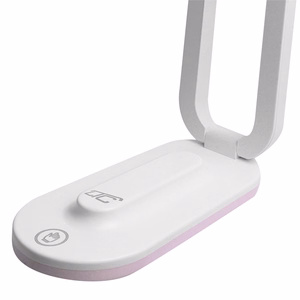 Sulankstoma LED stalinė lempa 10W, 3000/4500/6000K, 1200mAh, rožinė, LTC