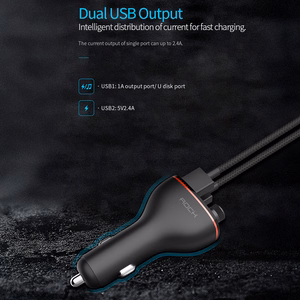 Rock FM transliatorius B300 MP3, Bluetooth - 2xUSB - juodas