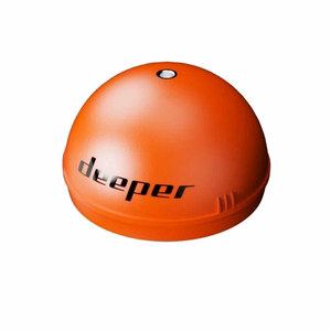 Deeper Smart Sonar CHIRP+ 4 – забрасываемый Wi-Fi-эхолот, зелёно-коричневый