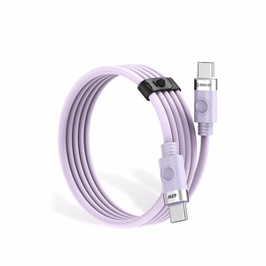 Orico CDX 60W 3A Power Delivery USB-C - USB-C кабель 1м - фиолетовый
