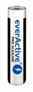 Šarminės baterijos AAA / LR03 everActive Pro - dėklas 4 vnt.