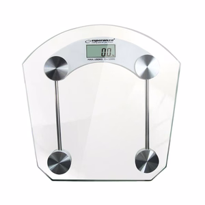 Esperanza EBS008W elektroninės asmeninės svarstyklės Rectangle White
