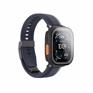 Защитное стекло AmazingThing Radix с чехлом для Apple Watch Ultra 3 49 мм — чёрный