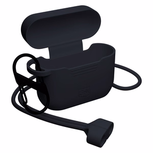 3mk Силиконовый чехол для AirPods Pro 3 - чёрный