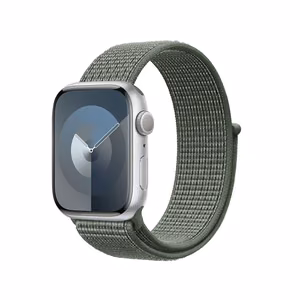 Crong Nylon sport strap for Apple Watch 44 / 45 / 46 / 49 mm, military green