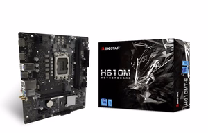 Biostar H610MT-E pagrindinė plokštė Intel H610 LGA 1700 micro ATX