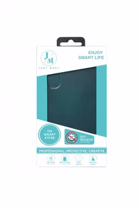 JM ANTI-BACTERIA TPU dėklas, skirtas Galaxy A15/A15 5G, skaidrus