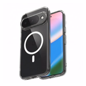 Чехол Crong Hybrid Clear Magnetic MagSafe для Google Pixel 10 / 10 Pro, прозрачный