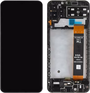 ЖК-экран Samsung A137 A13 2022 с сенсорным экраном и рамкой чёрный Оригинал