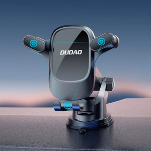 Dudao F5PRO+ автомобильный держатель с присоской - черный