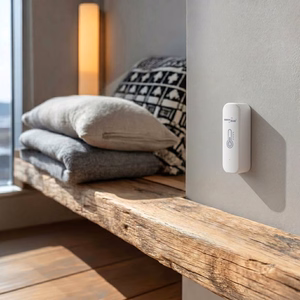 GreenBlue WiFi Temperature and Humidity Sensor, Android/iOS/Alexa/Google Home, 3.0V DC, LR03x2, GB737