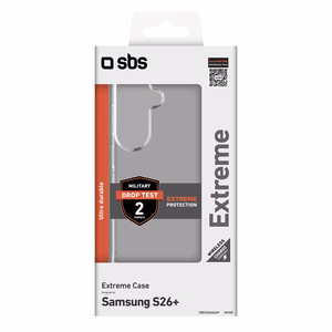 SBS Extreme X2 dėklas skirta Samsung Galaxy S26 Plus skaidrus