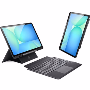 DUX DUCIS чехол DK складной с беспроводной клавиатурой для SAMSUNG Tab S10 FE Plus чёрный