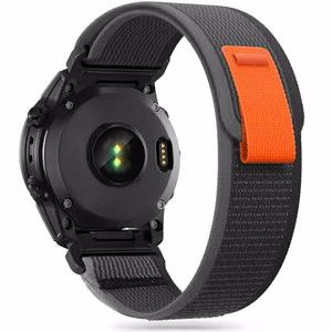 TECH-PROTECT NYLON GARMIN FENIX 3 / 5X / 3HR / 5X PLUS / 6X / 6X PRO / 7X JUODAS/ORANŽINIS