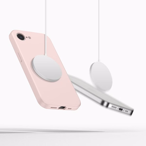Tech-Protect Silicone MagSafe чехол iPhone 16e / 17e - розовый