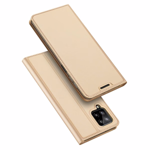Dux Ducis Skin Pro чехол-книжка для Samsung Galaxy A22 4G золотой