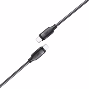 USB laidas Acefast C16-03 USB-C į USB-C 1.2m juodas