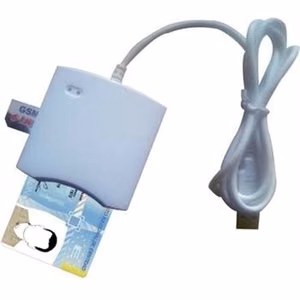 USB PC SC Išmanioji Kortelių Skaitytuvas N68 Baltas