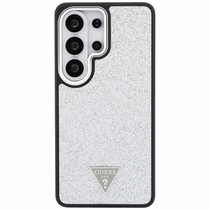 Guess чехол Fixed Glitter Triangle MagSafe для Samsung Galaxy S26 Ultra серебристый