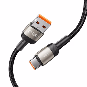 Tech-Protect UltraBoost Evo кабель USB-C USB-A 100W 5A 2м - титановый