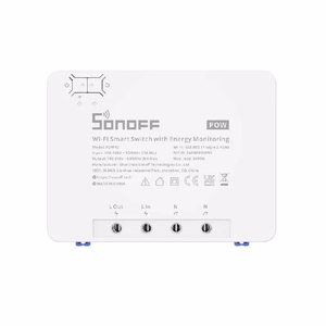 Sonoff POWR3 умный WiFi выключатель с функцией измерения тока