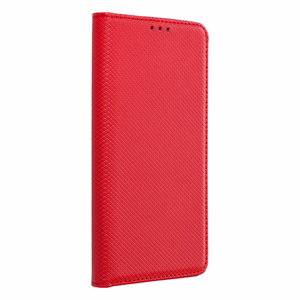SMART CASE knygos tipo dėklas telefonui MOTOROLA E22 / E22i raudonas