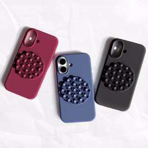 Silikoninis Stick dėklas for iPhone 16 Pro 6,3" mėlynas