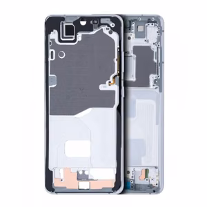Vidurinis rėmelis Samsung G998 S21 Ultra (sidabrinis)