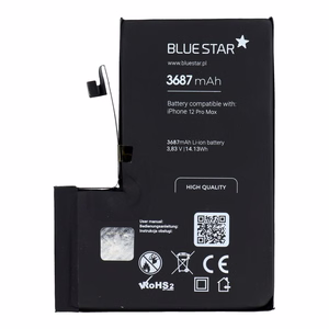 Аккумулятор для iPhone 12 PRO MAX 3687 мАч Blue Star HQ