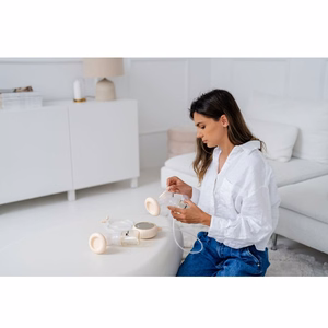 Momini двойной беспроводной электронный молокоотсос MilkySilky