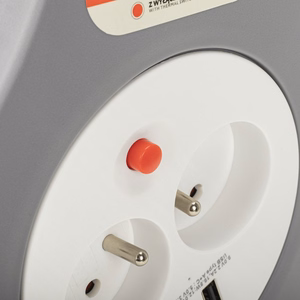 Montis Przedłużacz domowy zwijany z USB 10m MT188 2 AC outlet(s)