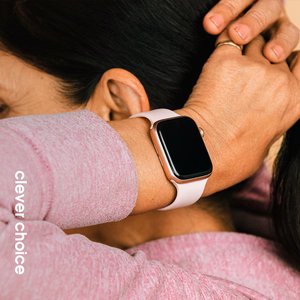 Ремешок Crong Liquid для Apple Watch 38 / 40 / 41 / 42 mm, песочно-розовый