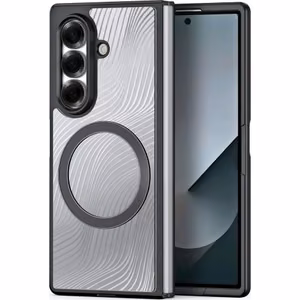 Telefono dėklas Dux Ducis Aimo Mag Samsung F946 Z Fold5 juodas