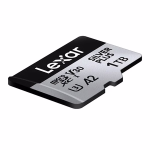 „Lexar High-Performance Silver Plus“ microSDXC atminties kortelė, 1 TB + adapteris